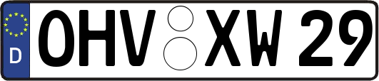 OHV-XW29
