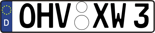 OHV-XW3