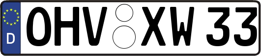 OHV-XW33