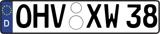 OHV-XW38