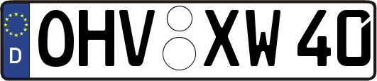 OHV-XW40