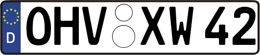 OHV-XW42