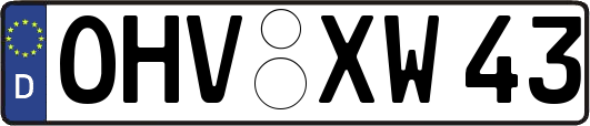 OHV-XW43