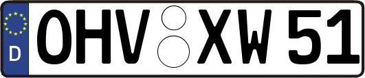 OHV-XW51