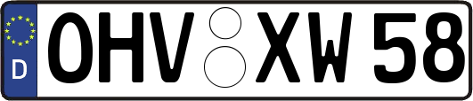 OHV-XW58