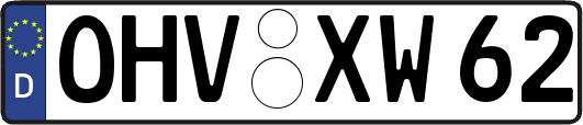 OHV-XW62