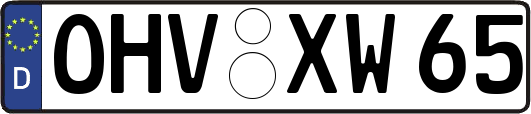 OHV-XW65