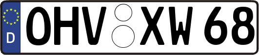 OHV-XW68