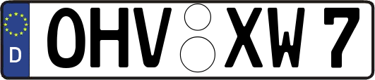 OHV-XW7