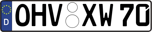 OHV-XW70