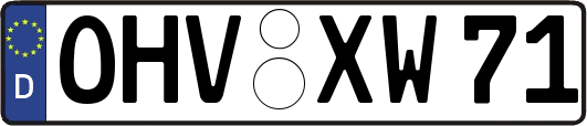 OHV-XW71