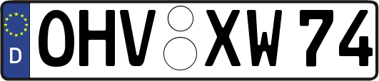 OHV-XW74
