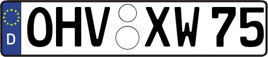 OHV-XW75