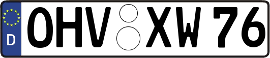OHV-XW76