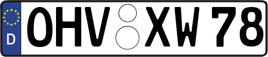 OHV-XW78