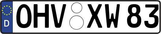 OHV-XW83