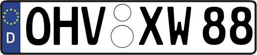 OHV-XW88