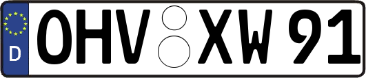 OHV-XW91