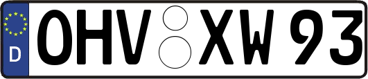 OHV-XW93