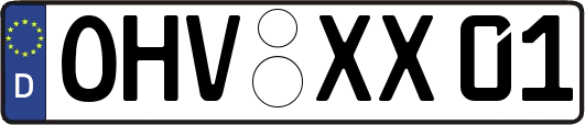 OHV-XX01