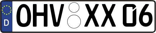 OHV-XX06