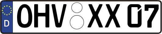 OHV-XX07
