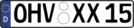 OHV-XX15