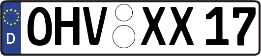 OHV-XX17