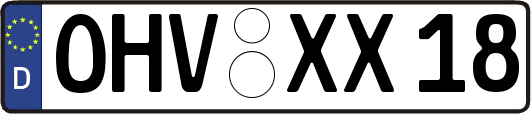 OHV-XX18