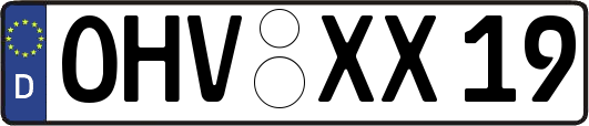 OHV-XX19