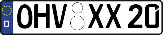 OHV-XX20