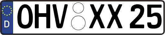 OHV-XX25