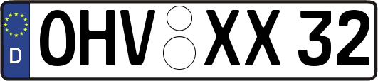 OHV-XX32