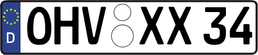 OHV-XX34