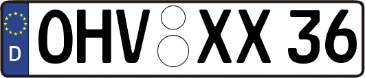 OHV-XX36