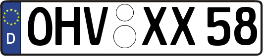 OHV-XX58