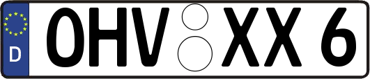 OHV-XX6
