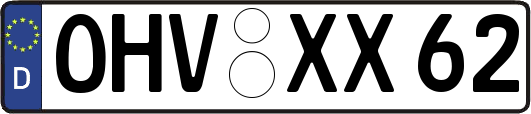 OHV-XX62