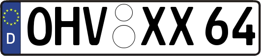 OHV-XX64