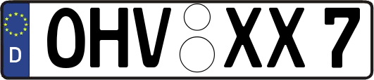 OHV-XX7