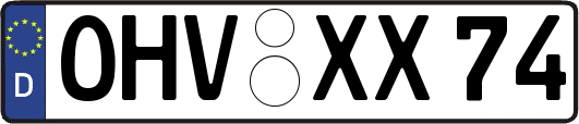 OHV-XX74