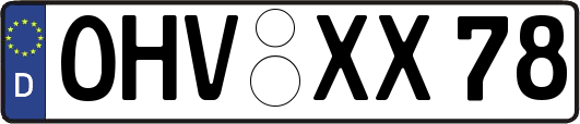 OHV-XX78