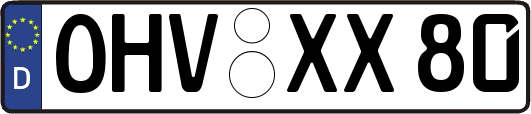 OHV-XX80