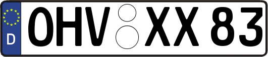OHV-XX83