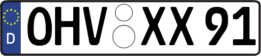 OHV-XX91