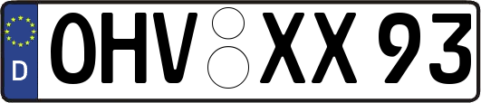 OHV-XX93