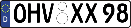 OHV-XX98