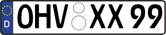 OHV-XX99