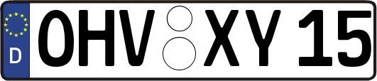 OHV-XY15