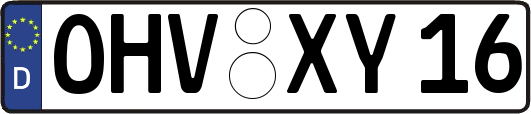 OHV-XY16